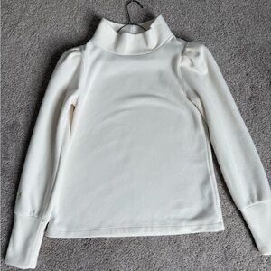 Dudley Stephens Cream Soft Fleece Top